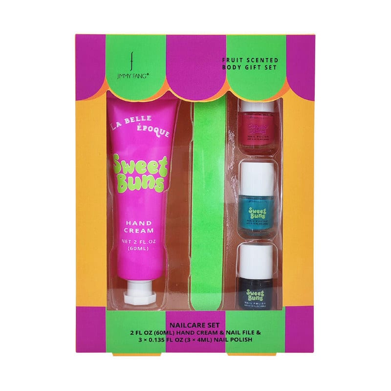 Jimmy Fang Sweet Buns Nailcare & Hand Cream Gift Set