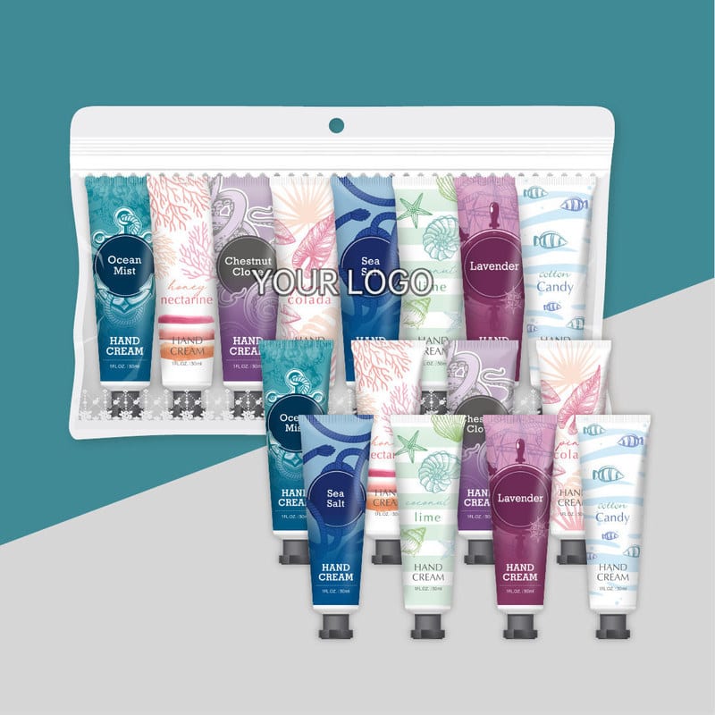 BBC Customized Moisturizing Lavender Fragrance Cruelty-Free Hand Cream Set 8*30ml Promotional Eid Gift Set