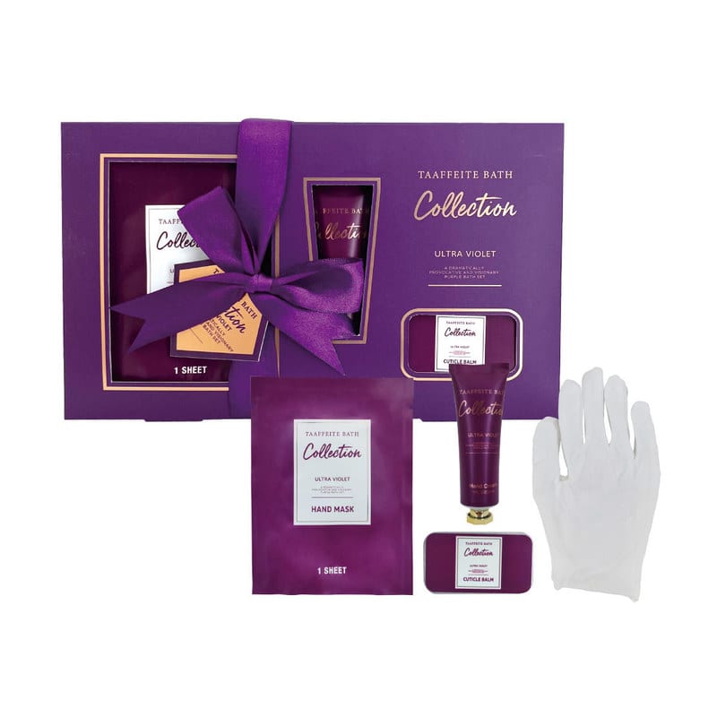 BBC Hand Mask Other Hands & Feet Care Cuticle Balm Ultra Violet Hand Care Gift Set - Hand Mask, Lotion & Cuticle Balm