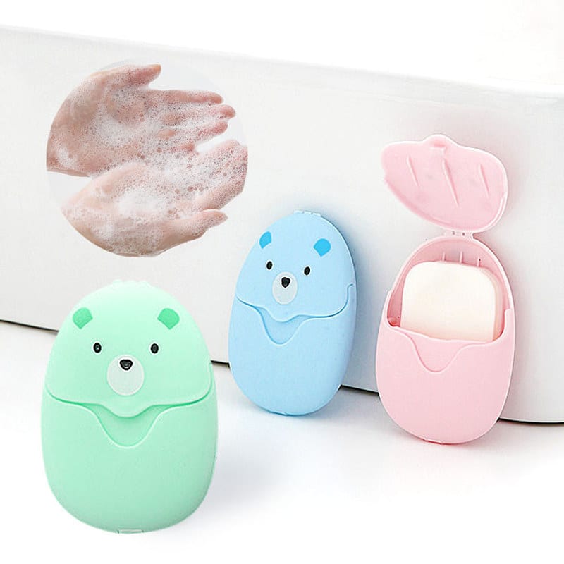 BBC Portable Travel Hand Washing Paper Soap Sheet Paper Soap Sheets